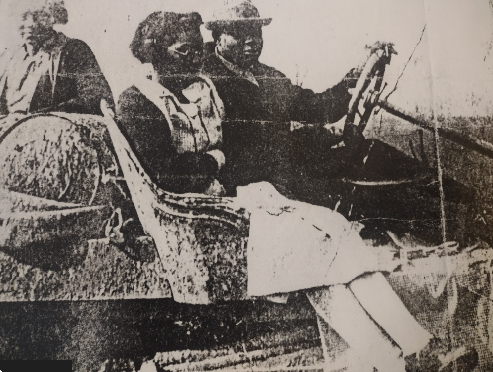 A vintage family photograph representing the story behind OXHOLLY